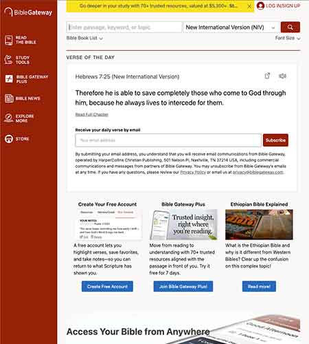 Bible Gateway