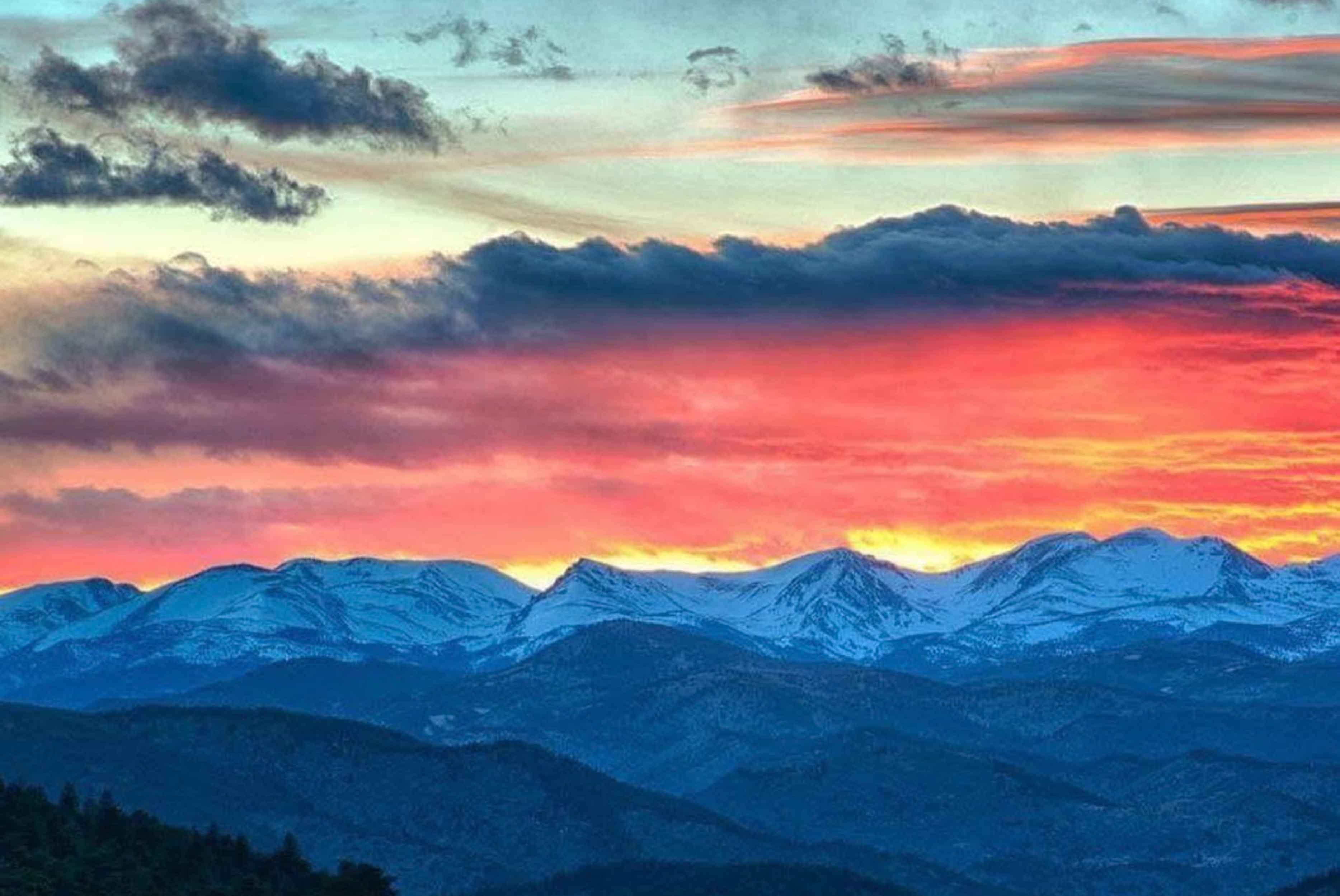 Continental Divide in Colorado