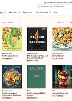 E-Commerce Menu Item